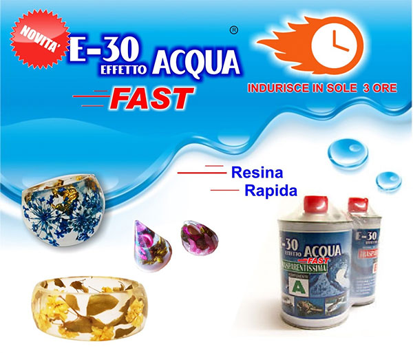 Resina Epossidica Veloce Super Trasparente